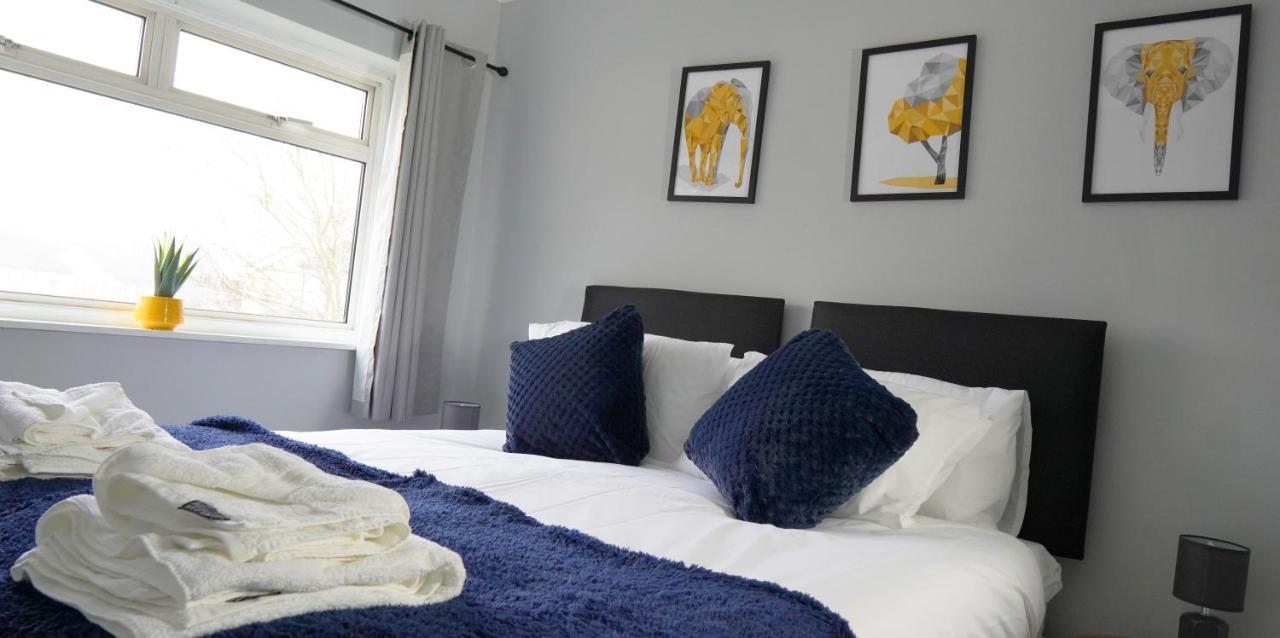 Portobello House - Four Bedroom House Perfect For Contractors - Sleeps 6 - Free Parking Вулвергемптон Екстериор снимка